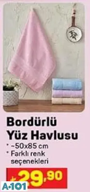 BORDÜRLÜ YÜZ HAVLUSU BORDÜRLÜ YÜZ HAVLUSU